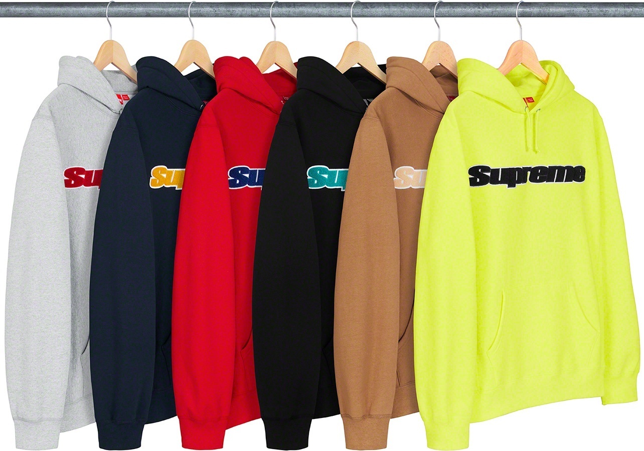 Chenille Hooded Sweatshirt
